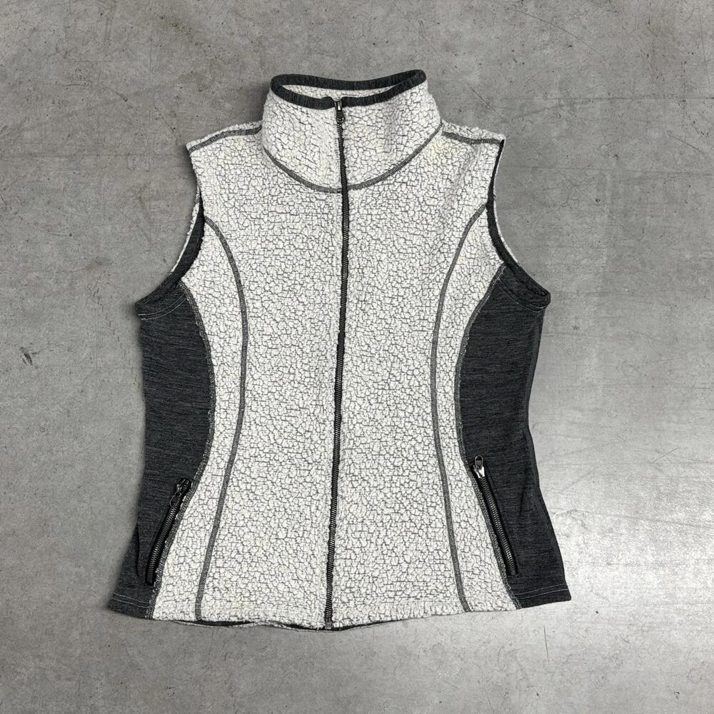Kuhl Two Tone Fleece Full Women's Zip Vest / Outerwear / Retro / Large
